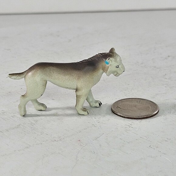 Ice Age Shira 2016 Miniature Plastic Toy Saber Toothed Tiger 1.25 Inches - Picture 8 of 8